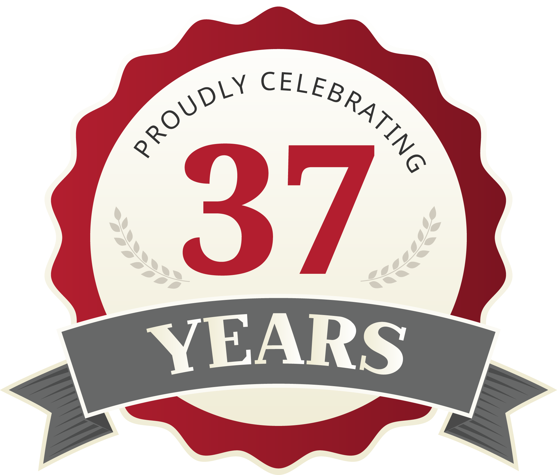 Proudly Celebrating 37 Years